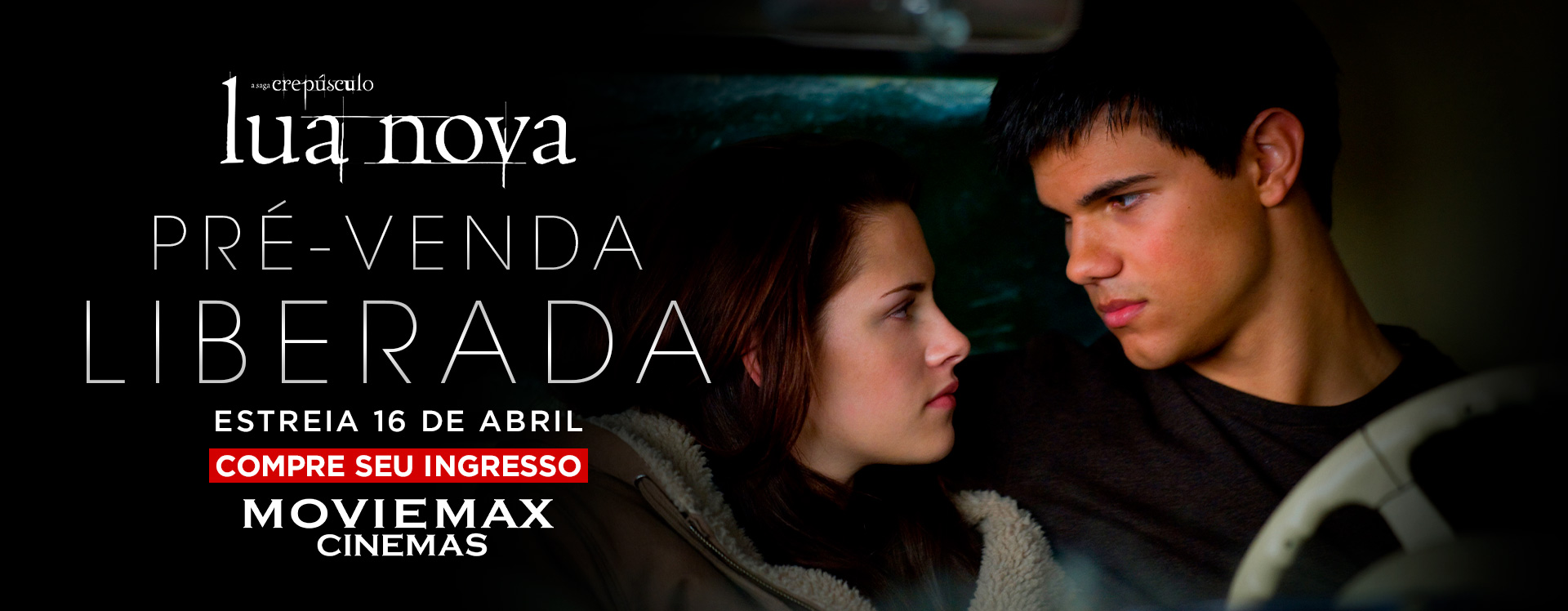 banner A Saga Crepúsculo: Lua Nova (Relançamento)
