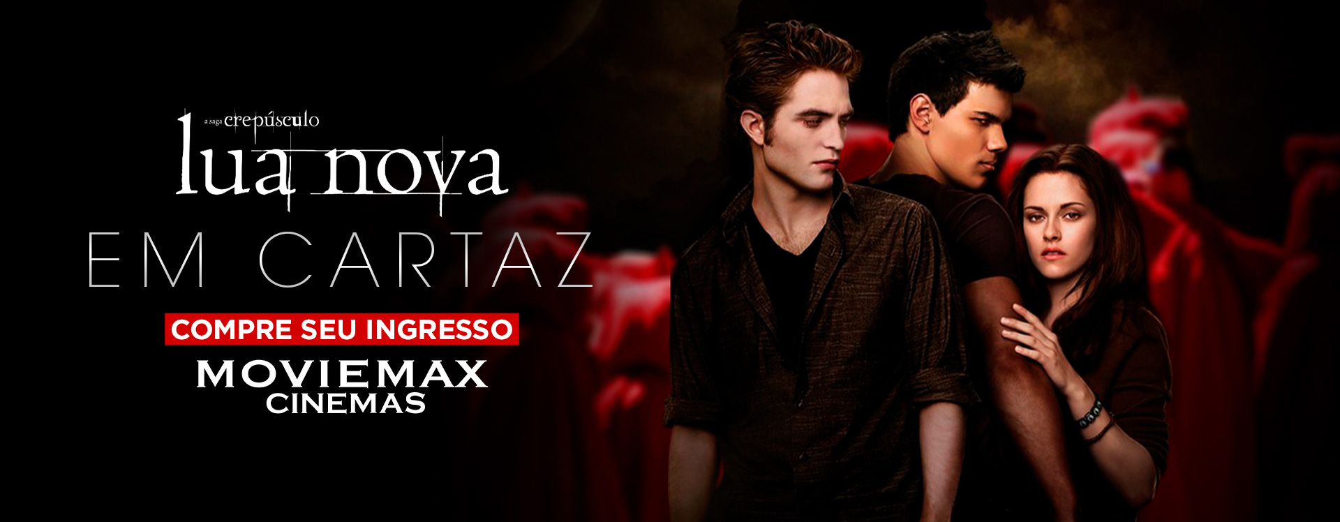 banner A Saga Crepúsculo: Lua Nova (Relançamento)