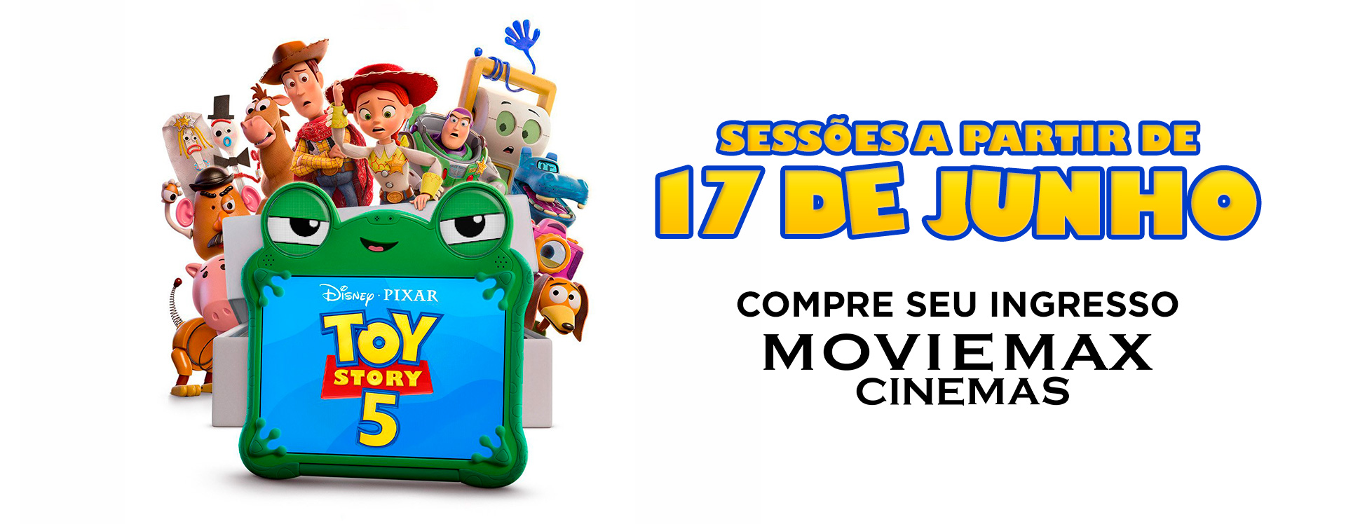 banner Toy Story 5 - PRE ESTREIA