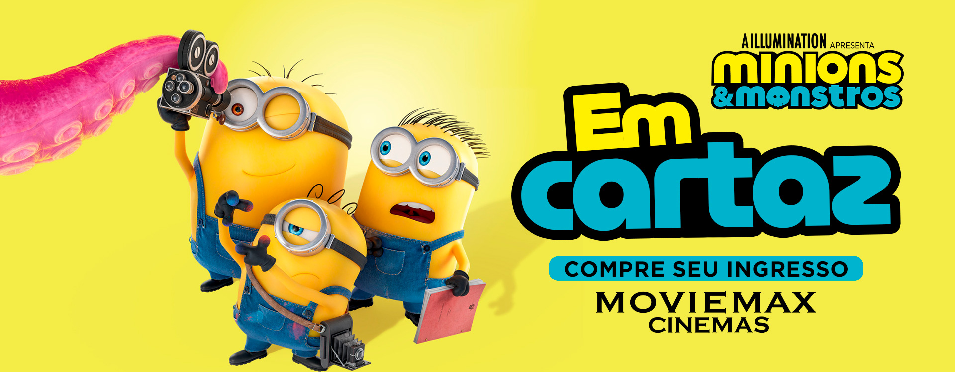 banner Minions & Monstros