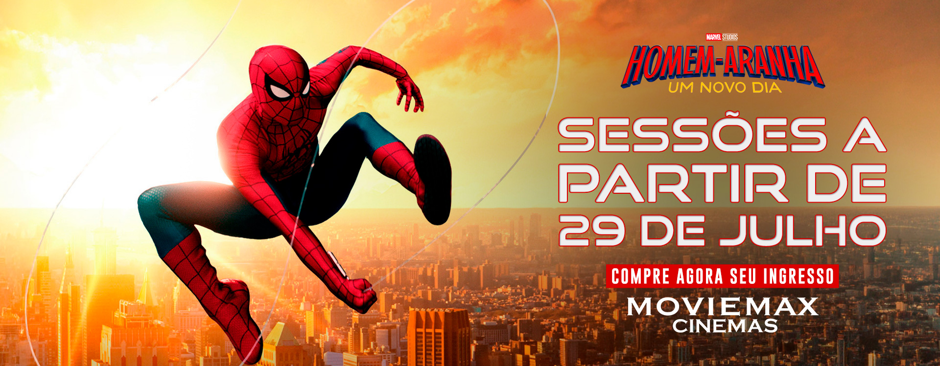 banner Homem-Aranha: Um Novo Dia